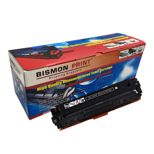 ตลับหมึกเทียบเท่า Toner Cartridge Compatible HP CB320A Black, HP 128A Remanufactured